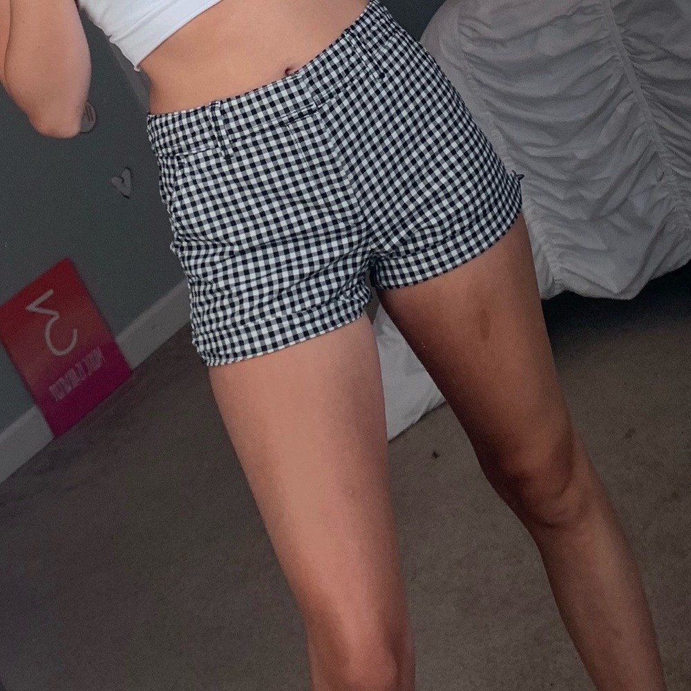Plaid shorts